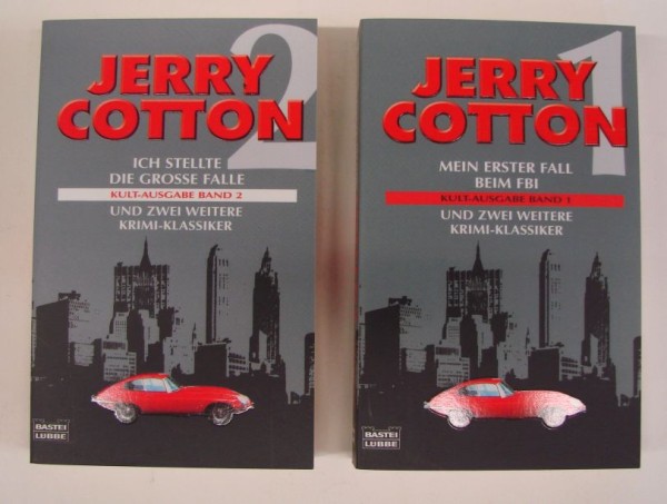 Jerry Cotton Kult-Ausgabe (Bastei, Tb.) Nr. 1-10