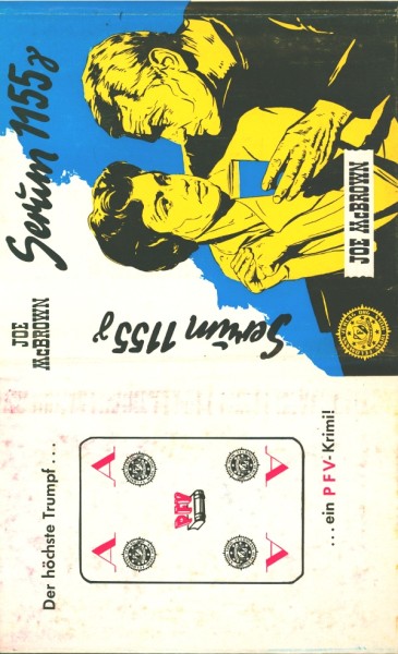 McBrown, Joe Leihbuch SU Serum 1155 (Feldmann) nur Schutzumschlag