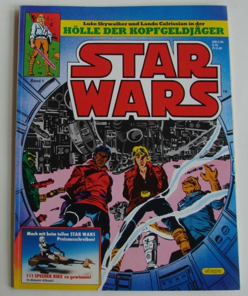 Star Wars (Ehapa, Br.) Nr. 1-13 kpl. (Z0-2)