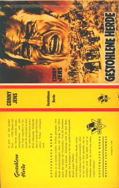 Jens, Conny Leihbuch SU Gestohlene Herde (Saba) nur Schutzumschlag