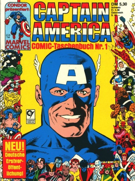 Captain America (Condor, Tb.) Nr. 1-10