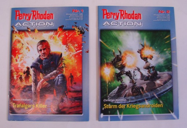 Perry Rhodan Action (Moewig) Nr. 1-36 kpl. (Z1-2)