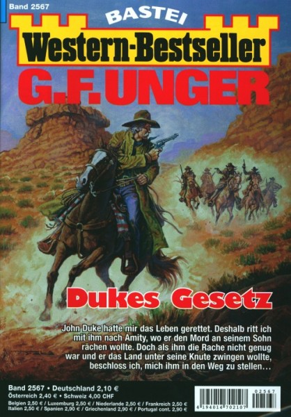 Western-Bestseller G.F. Unger 2567