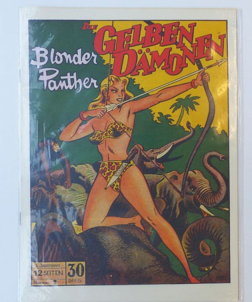 Blonder Panther (Hethke, GbÜ., 1991) Nr. 1-19 kpl. (Z1)