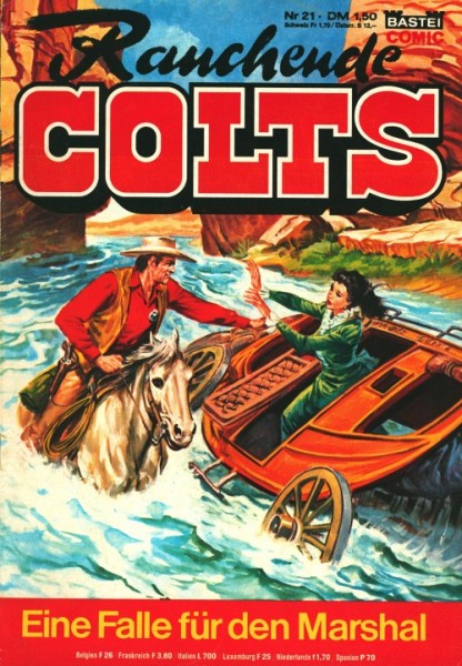 Rauchende Colts (Bastei, Gb.) (Comic) Nr. 1-32