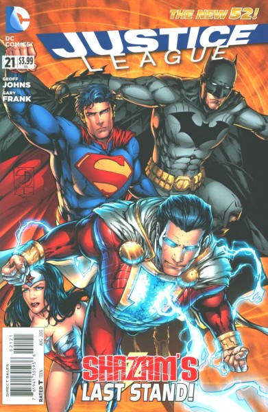 Justice League (2011) 1:25 Variant Cover 21
