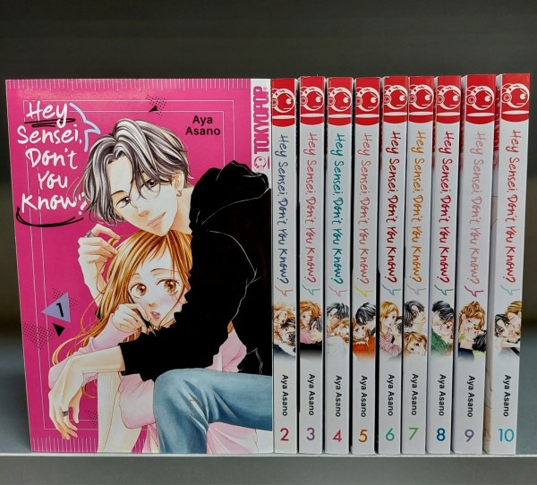Hey Sensei, Don't you know? (Tokyopop, Tb.) Nr. 1-10 kpl. (neu)