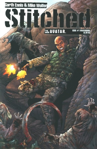 Stitched (Wraparound Cover) 1-19 kpl. (Z1)