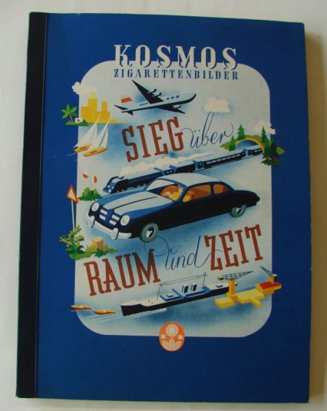 Kosmos SBA ÜF Sieg über Raum und Zeit (31142/8) komplett Sammelbilderalbum Überformat