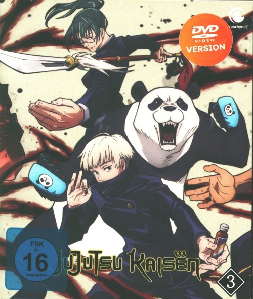 Jujutsu Kaisen Staffel 1 Vol. 3 DVD