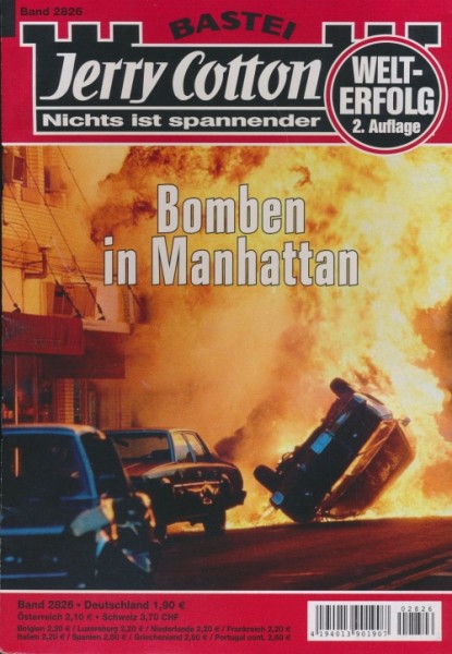 Jerry Cotton 2. Auflage 2826