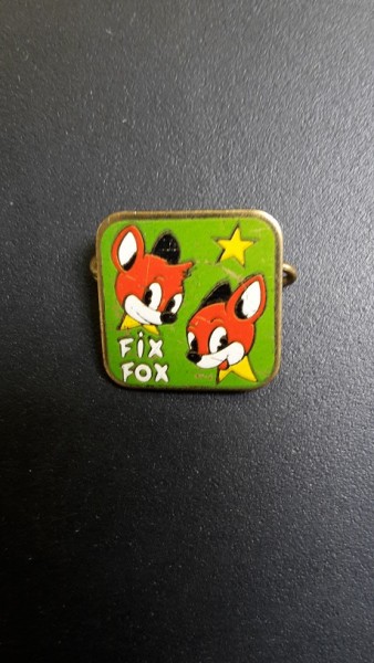 Fix Fox Anstecknadel hellgrün
NL