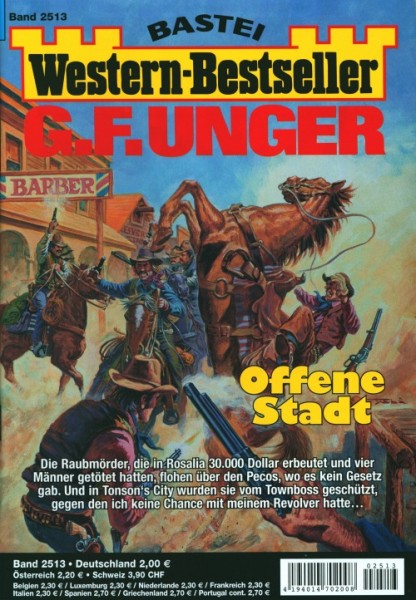 Western-Bestseller G.F. Unger 2513