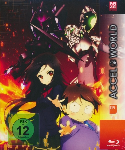Accel World Vol. 4 Blu-ray