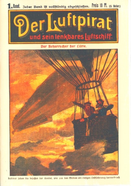 Luftpirat und sein lenkbares Luftschiff (Romanheftreprints) Nr. 1-165 kpl. (Z1)