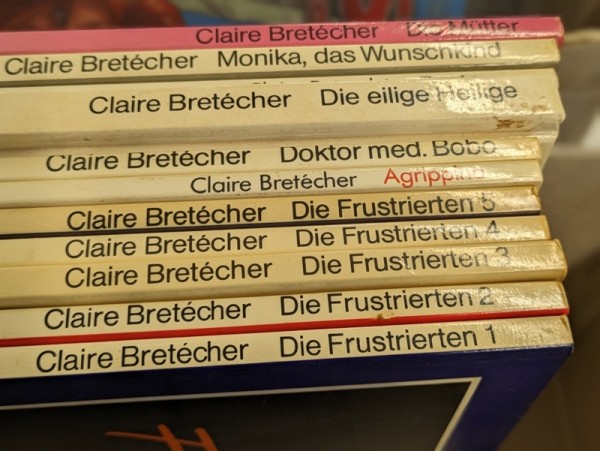 Paket 3903 11 verschiedene Claire Bretecher Alben (Z0-2)