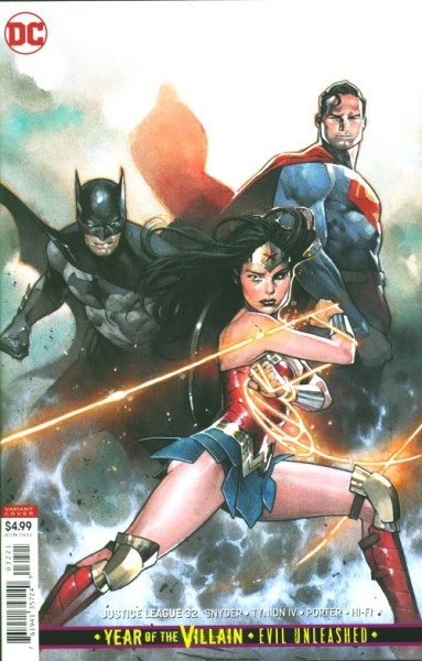 Justice League (2018) Olivier Coipel Variant Cover 32