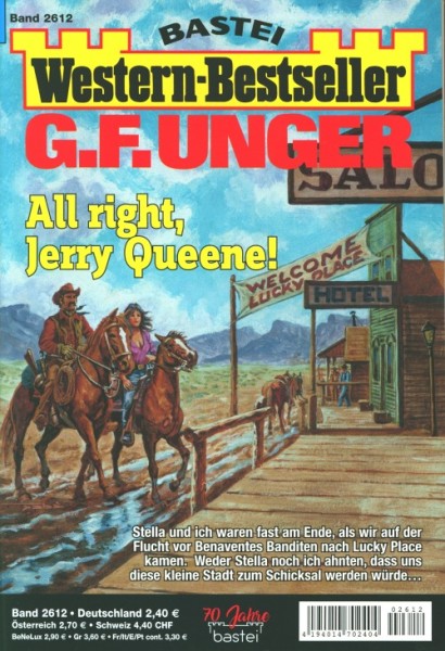 Western-Bestseller G.F. Unger 2612