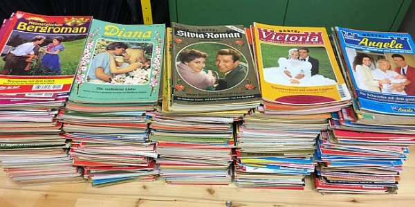 Paket 5075 500 verschiedene Nr. 1en von Liebesromanen - Museumssammlung (0-1)