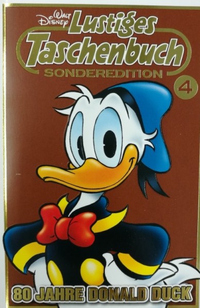 Lustiges Taschenbuch (Ehapa, Tb.) Sonderedition 80 Jahre Donald Duck Nr. 1-4