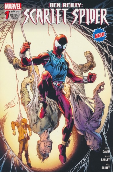 Ben Reilly: Scarlet Spider (Panini, Br.) Nr. 1-4 kpl. (neu)