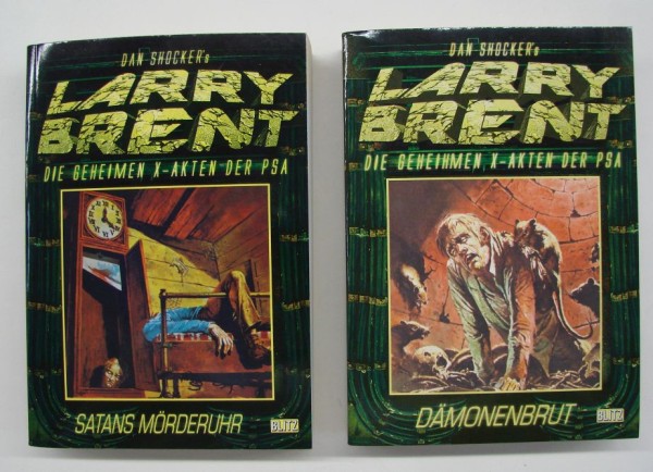 Larry Brent (Blitz, Tb.) 23er Serie Nr. 1-26