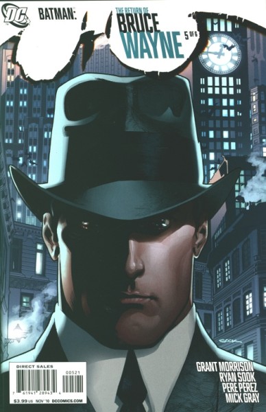 Batman: The Return of Bruce Wayne Ryan Sook Variant Cover 5