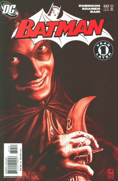Batman (1940) 2nd Printing Variant Cover 652