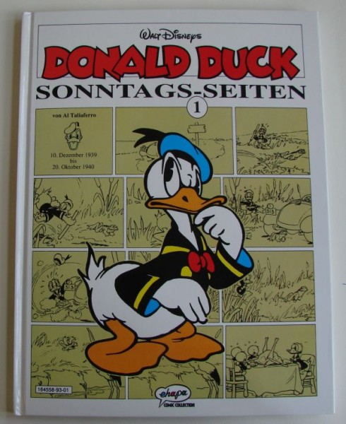 Donald Duck Sonntags-Seiten (Ehapa, B.) Nr. 1-4 kpl. (Z2)