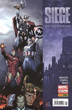 Siege: Die Belagerung (Panini, Gb.) Nr. 1-4 kpl. + Special (Z1)