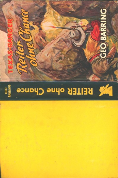 Texas-Ranger Leihbuch SU (Mülbüsch) nur Schutzumschlag Nr. 1-19