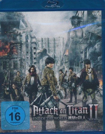 Attack on Titan - Realfilm 2: End of the World Blu-ray