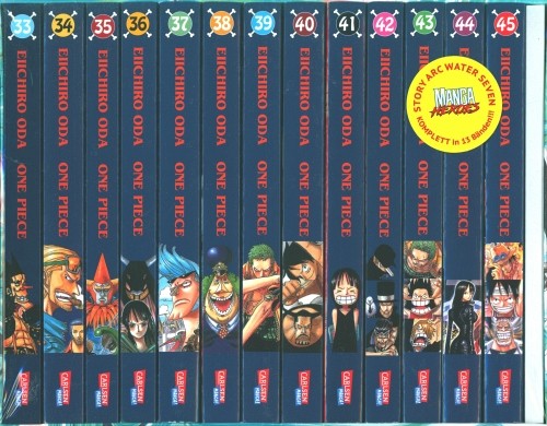 One Piece Sammelschuber 4: Water Seven (inkl. Bände 33-45
