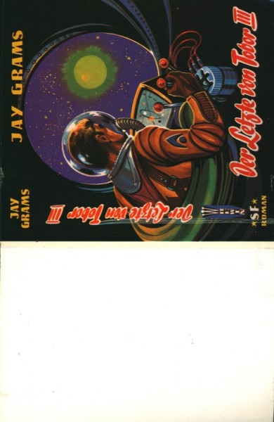 Grams, Jay Leihbuch SU Letzte von Tobor III (Bewin) nur Schutzumschlag