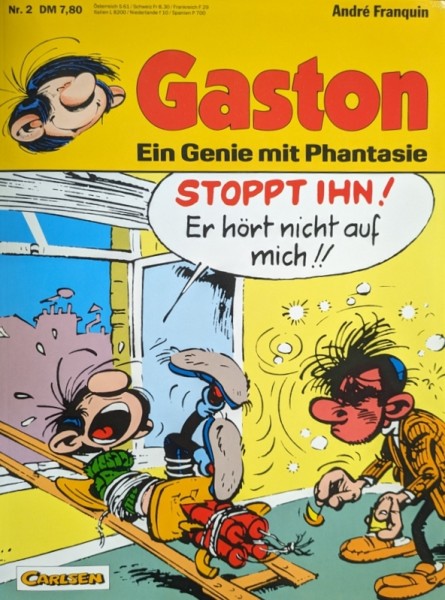 Gaston (Carlsen, Br., 1993) Kiosk Nr. 1-6 kpl. (Z0-2)