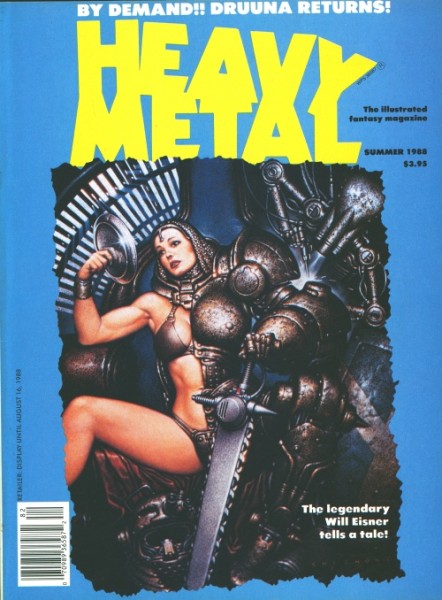 Heavy Metal (1988, Magazine) 1-4