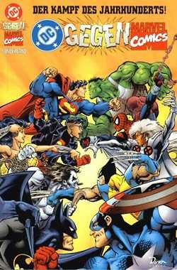 DC gegen Marvel Comics Sonderband (Dino, Br.) Nr. 1+2 kpl. (Z1-)