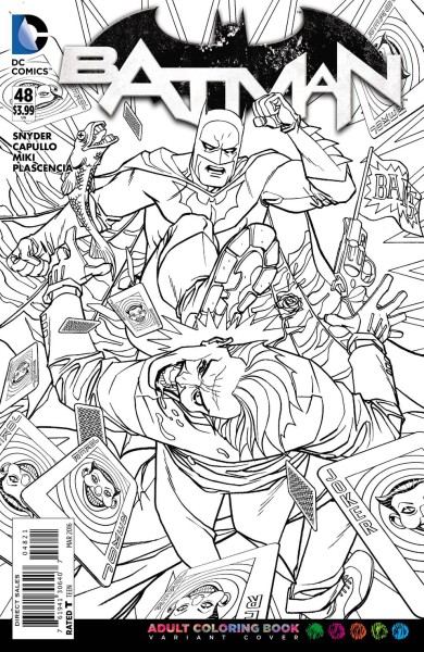 Batman (2011) Dave Johnson Variant Cover 48