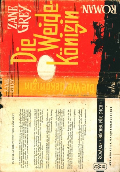 Grey, Zane Leihbuch SU Weidekönigin (Awa) nur Schutzumschlag