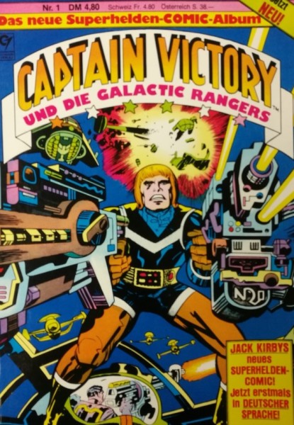 Captain Victory (Condor, Br.) Nr. 1-4