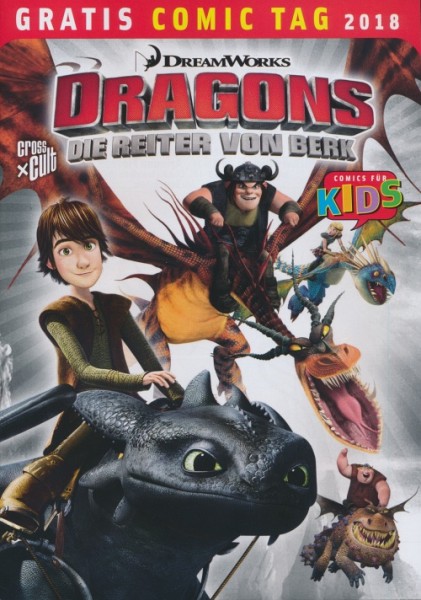 Gratis-Comic-Tag 2018: Dragons Die Reiter von Berk