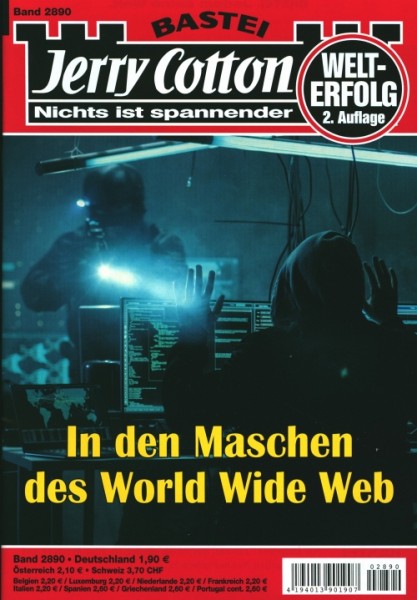 Jerry Cotton 2. Auflage 2890