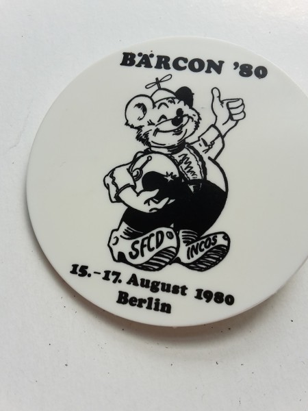 Bärcon 80 Anstecknadel weiss (Original)