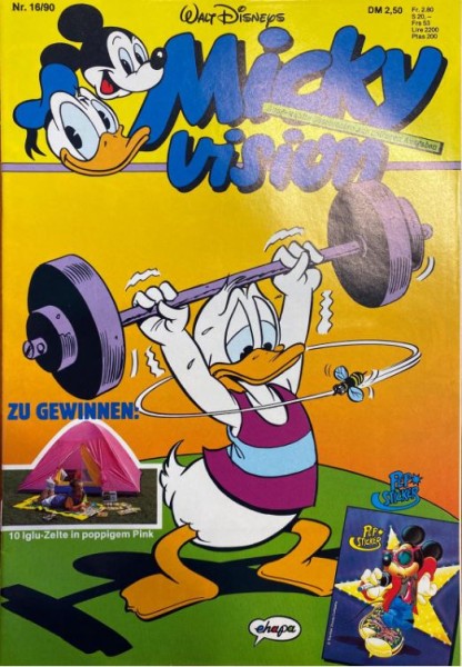 Mickyvision (Walt Disney's) (Ehapa, Gb.) Jhg. 1990 Nr. 1-26
