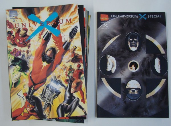 Universum X (Panini, Br.) Nr. 0,1-7 kpl. + Special 1-5 kpl. + Omnibus (Z0-2)