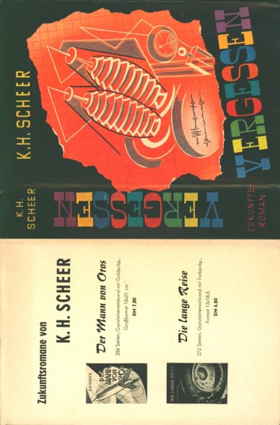 Scheer, K.H. Leihbuch SU Vergessen (Balowa) nur Schutzumschlag