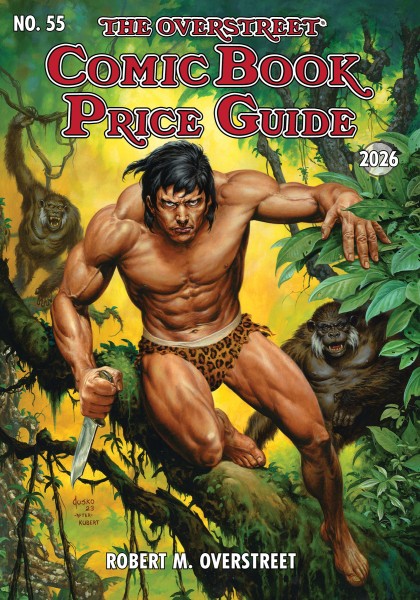 Overstreet Comic Book Price Guide 55 SC (Tarzan Cover)