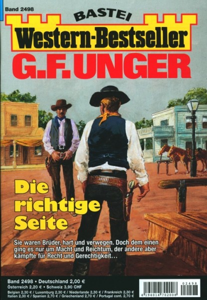 Western-Bestseller G.F. Unger 2498