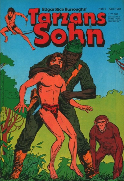 Tarzans Sohn (Ehapa, Gb.) Jhrg. 1981 Nr. 1-13