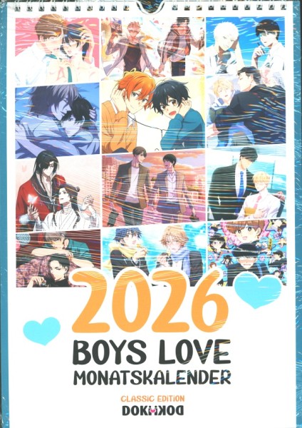Boys Love Kalender 2026 Classic Edition